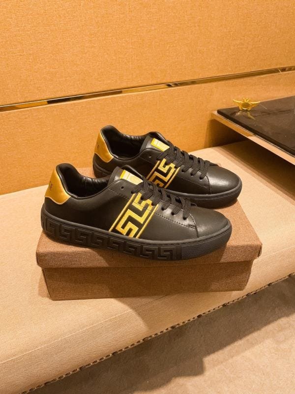 Versace Classic Black Men's Shoes