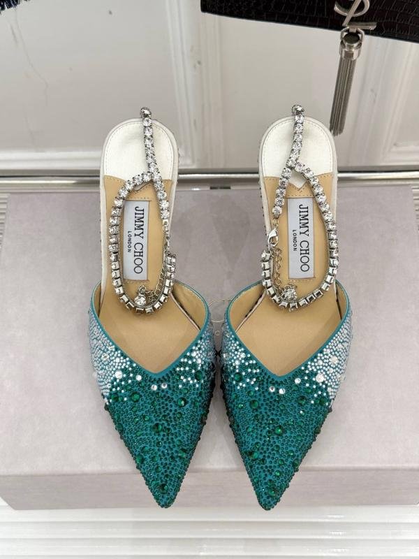 1741752794 428 Jimmy Choo Jimmy Zhou Classic Diamond Diamond Chain Point Crystal