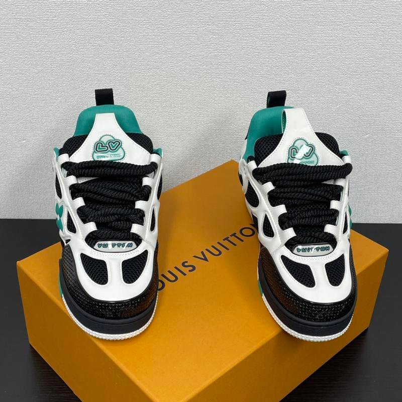 1741856897 807 LV Louis Vuitton Skate New Sneakers with thick sole lace