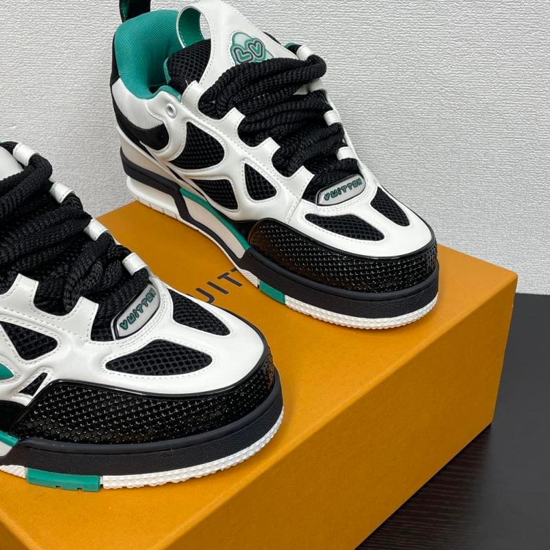 1741856899 775 LV Louis Vuitton Skate New Sneakers with thick sole lace