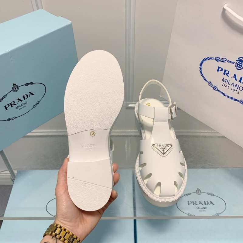 1741939873 170 Prada Prada Sponge Cake Triangle Button Sandals