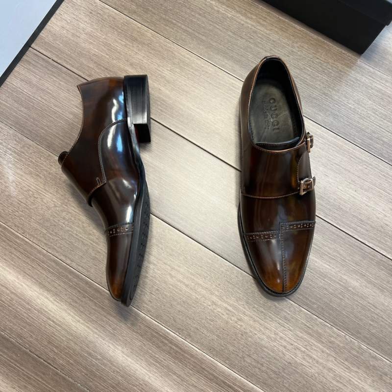1742025401 162 【Gucci】 Gucci Pearl Calfskin Mens leather shoes