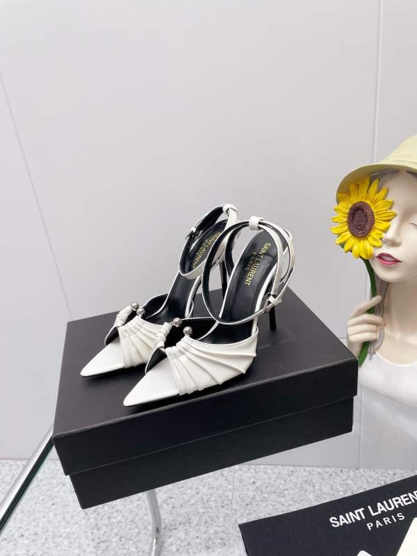 1742440308 941 Saint Laurent 2022 Beginning of spring new product painted sandals