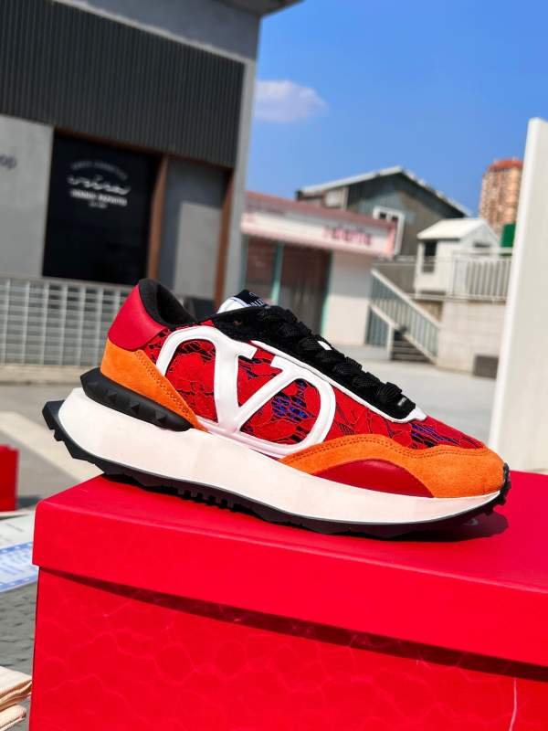 1742473607 997 Valertino Lacerunner in lace and mesh fabric Sports shoes for