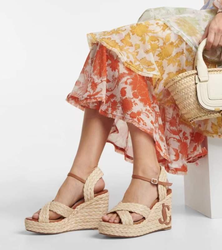 1742605975 674 Jimmy Choo Zhou Yangjie Haut Etetete Pure woven in early spring