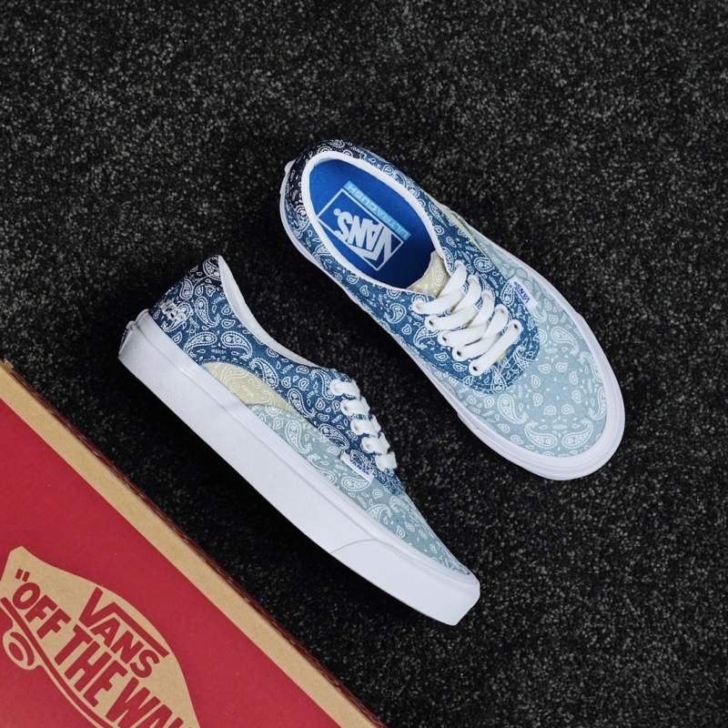 1742650594 498 VANS VANS Denim Blue and White Cost of Cope Fleur