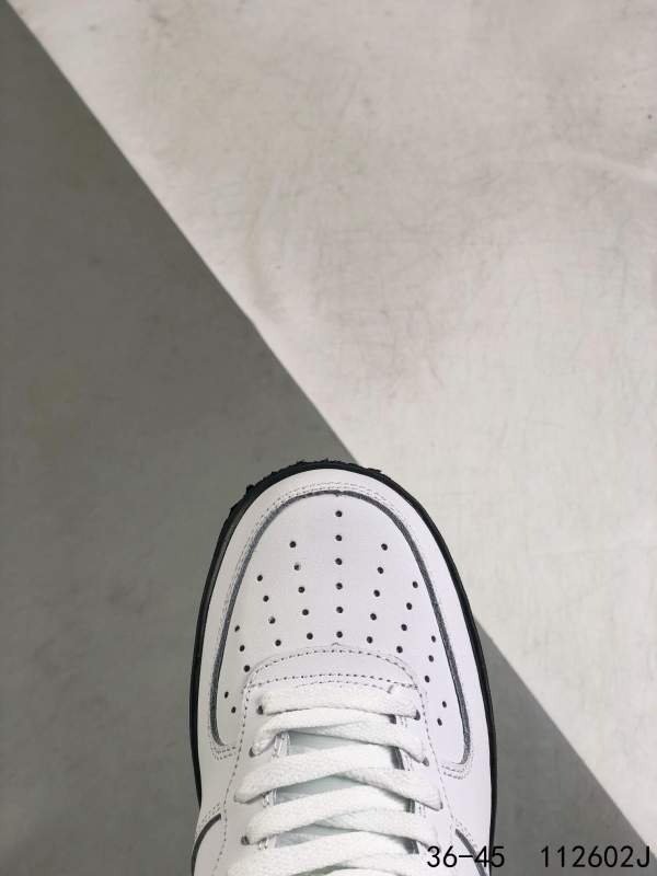 1742676573 734 Nike pure white air force broken hook shoes