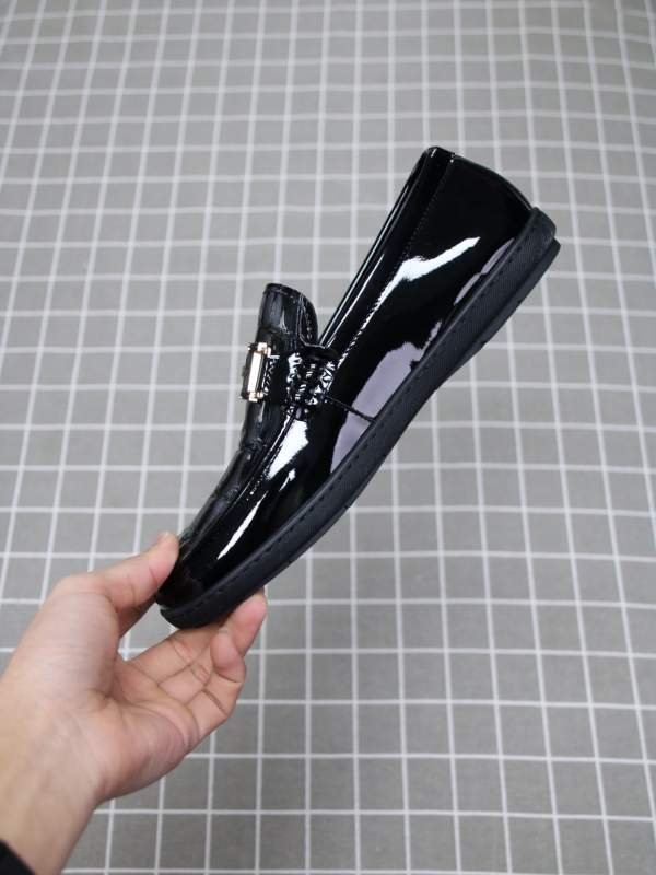 1742771441 486 Hermes Hermes Small Tire Cobense Polied Business Casual Shoes