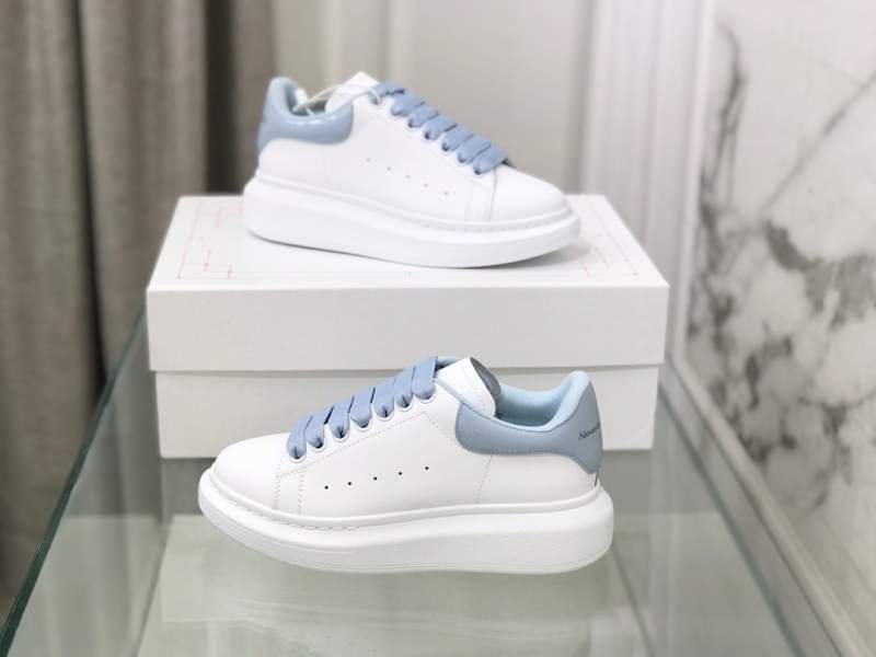 1742962958 556 McQueen Alexander McQueen Classic Star Hot Versatile White Shoes
