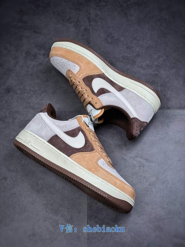 1743080615 734 Nike Nike Sweden Coffee Bean Air Force Tlides