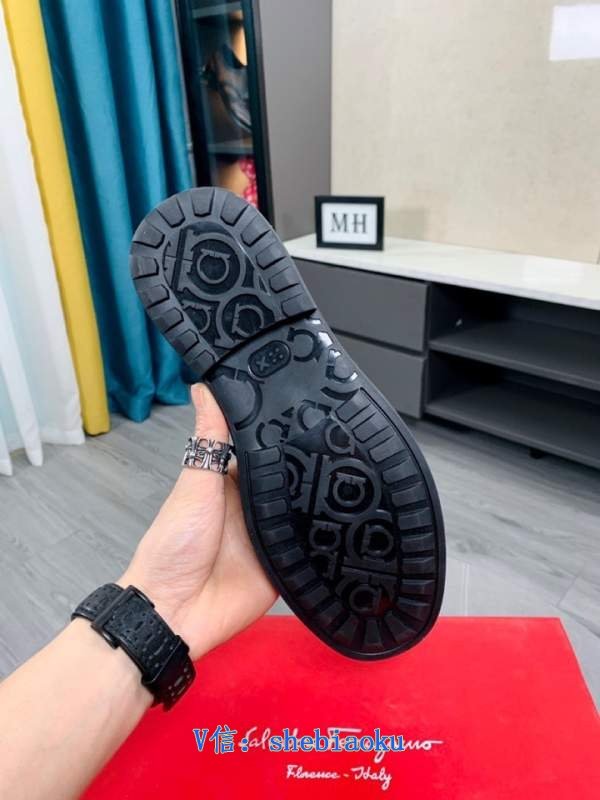 1743117669 424 Pure Original Putian Fendi Fendi Last Business Leather Shoes for