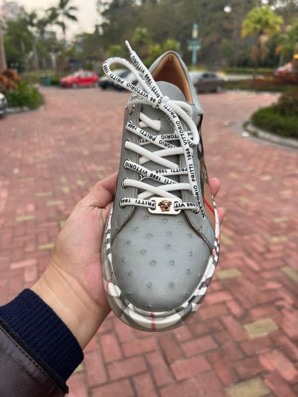 1743206344 114 Pure shoes done by hand of original versace beauty