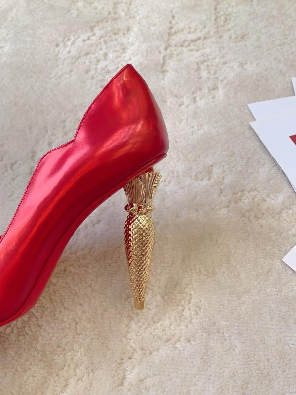1743380791 844 Cl Lu Platin Silk Crystal Lipstick High Heel Red Single