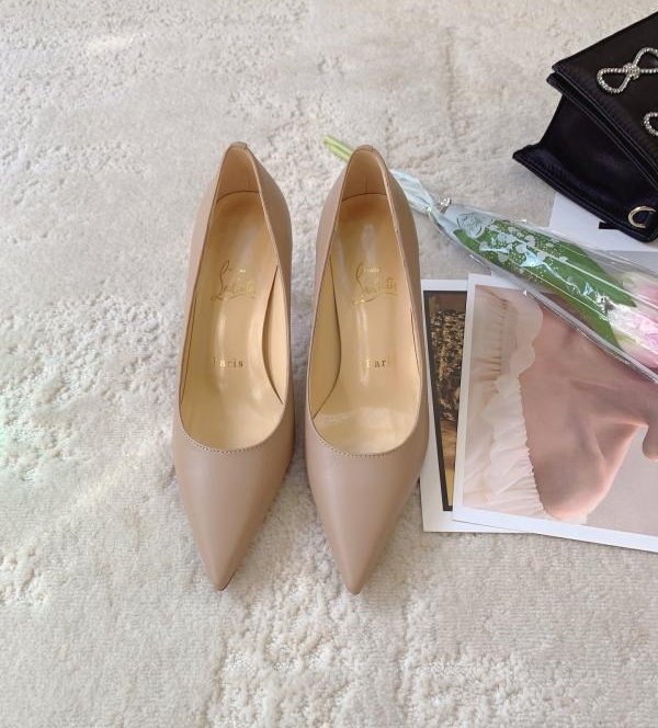 Christian Louboutin 2023 Banana High Heel Single Shoes