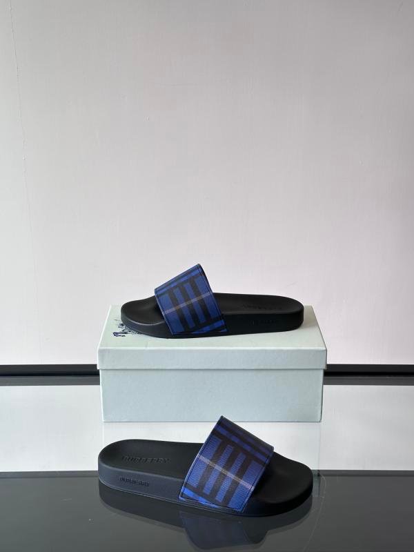 1743443633 582 Burberry Classic Check Slippers new summer model