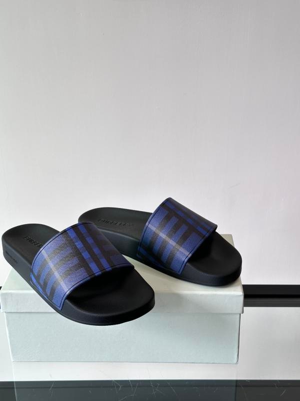 1743443634 384 Burberry Classic Check Slippers new summer model