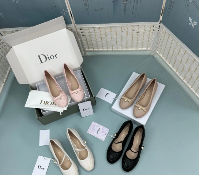 2025 Early Spring Dior Mary Jane High Heel Shoes
