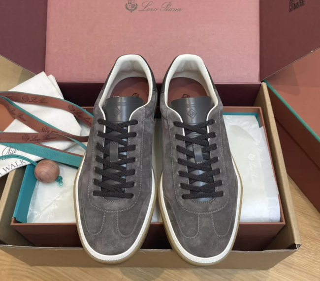 【Loro Piana】11 Tennis Walk Sneaker Shoes (1)