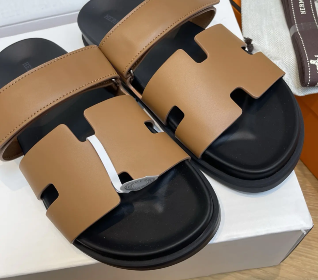 Herme high quality chypre second uncle's sandals (15)