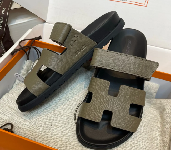 Hermes luxe sandals on sale highest quality