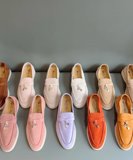 Loro piana classic four-season shoes loafers one of the top luxury brands in Italy Summer Walk shoes