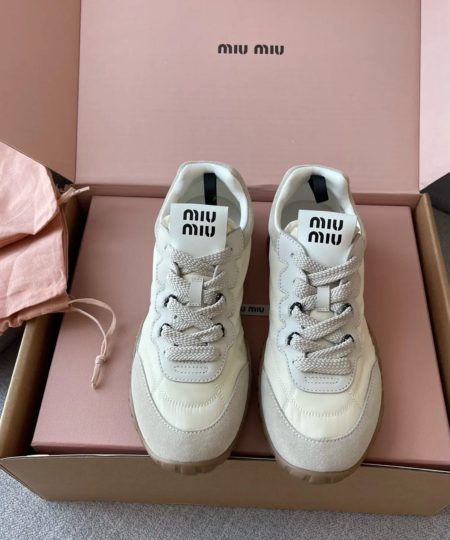 Miumiu Forrest Gump Shoes Spring and Summer New Forrest Gump Shoes Casual Sports Shoes