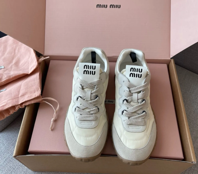 Miumiu Forrest Gump Shoes Spring and Summer New Forrest Gump Shoes Casual Sports Shoes