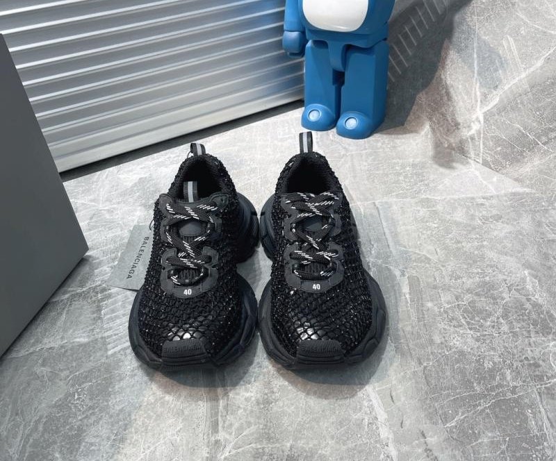 Balenciaga 3XL 10th generation Trendy Shoes Mesh Diamond Style