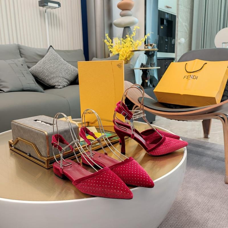 1743684648 752 Fendi 2024 Series of High Heeled Sandals of the Spring