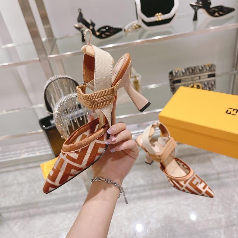 1743713874 488 Fendi Breathable Sandals with comfortable high heeled breathables