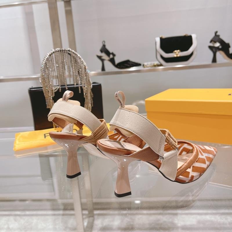 1743713875 63 Fendi Breathable Sandals with comfortable high heeled breathables