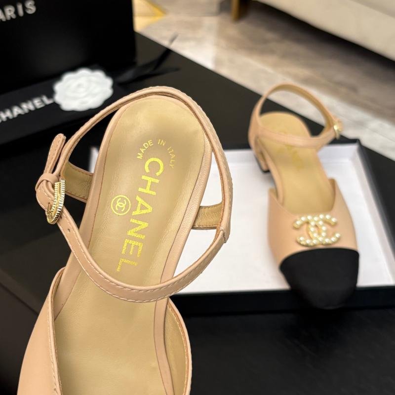 1744075668 933 Chanel 25p Spring and summer New Sandals with Double Thick