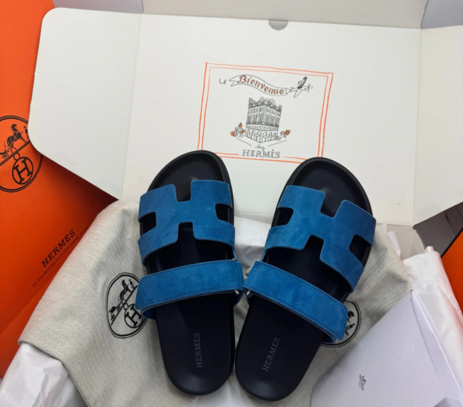 Hermes Extra Series Retro Second Uncle Slippers