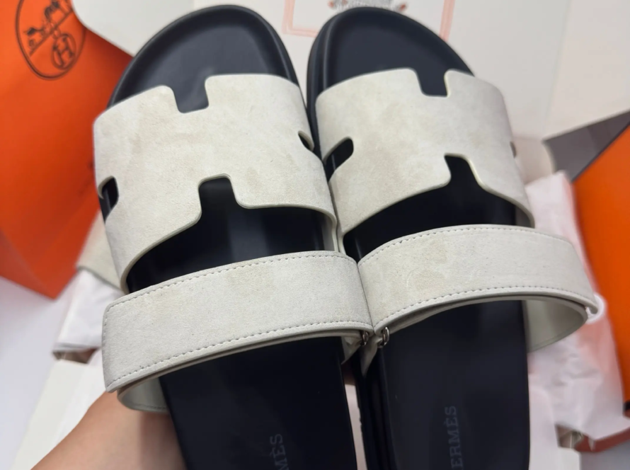 2025 Hermes Second Uncle New Style Chypre Classic Sandals (271)