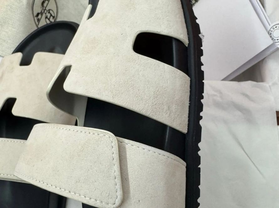 2025 Hermes Second Uncle New Style Chypre Classic Sandals (275)