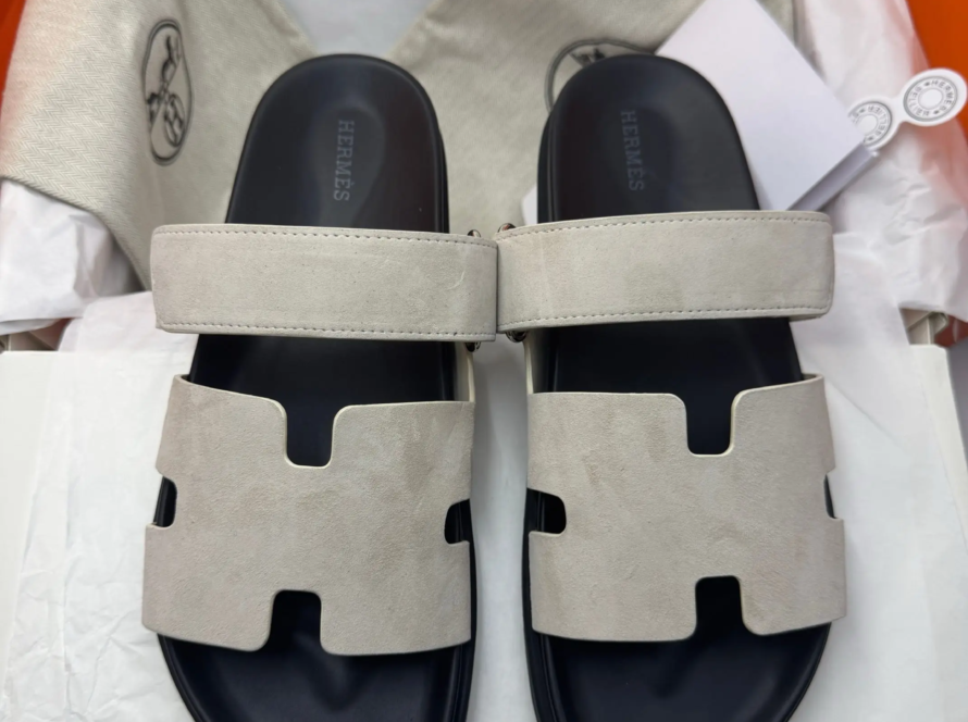 2025 Hermes Second Uncle New Style Chypre Classic Sandals (277)