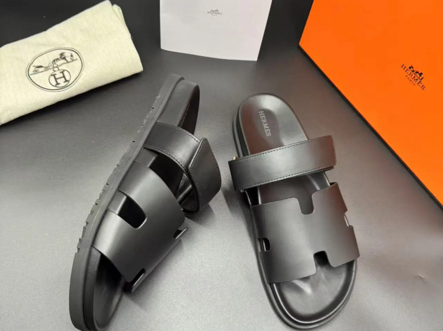 2025 Hermes Second Uncle New Style Chypre Classic Sandals (289)