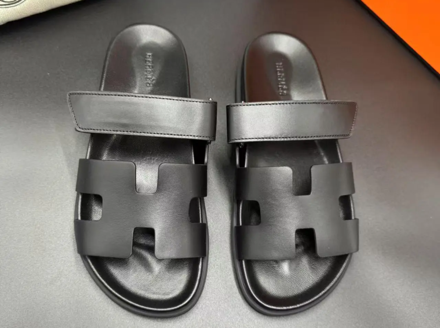 2025 Hermes Second Uncle New Style Chypre Classic Sandals (310)