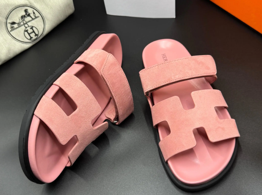 2025 Hermes Second Uncle New Style Chypre Classic Sandals (316)
