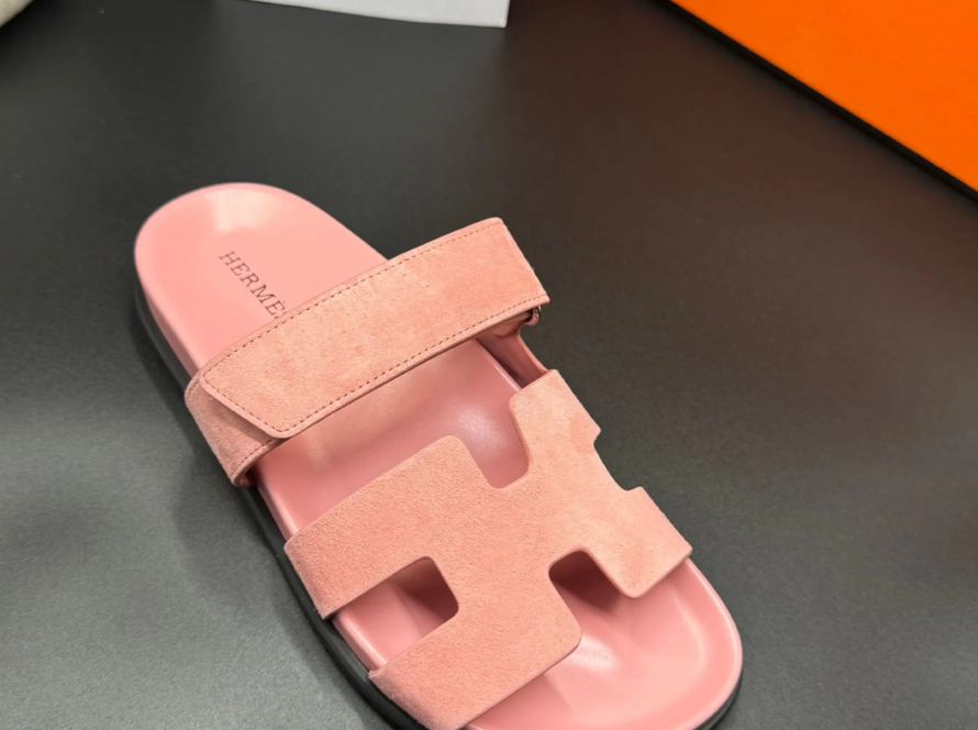 2025 Hermes Second Uncle New Style Chypre Classic Sandals (320)
