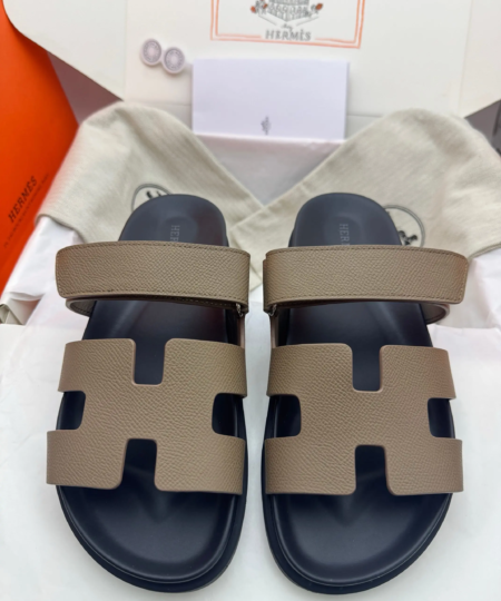Hermes Chypre Slippers