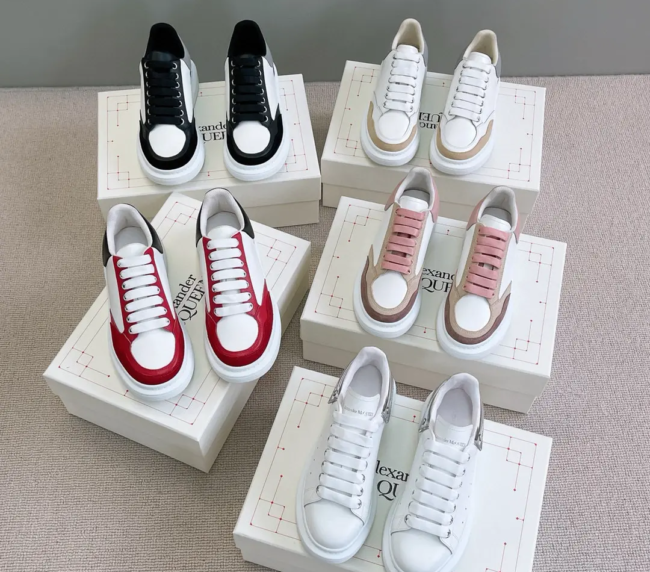 Alexander McQueen Couple style Casual Sports Shoes