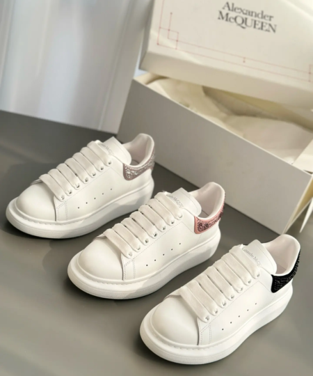 Alexander McQueen Ladies White Sports Shoes​
