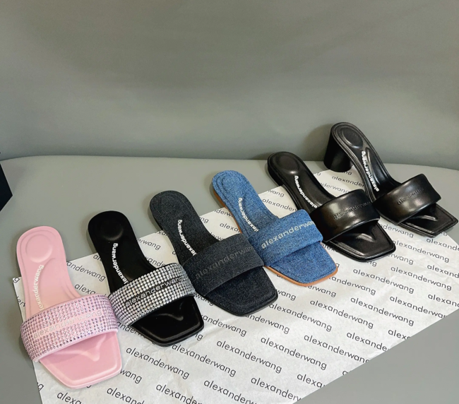 Alexander Wang's latest silk-covered diamond slippers (1)