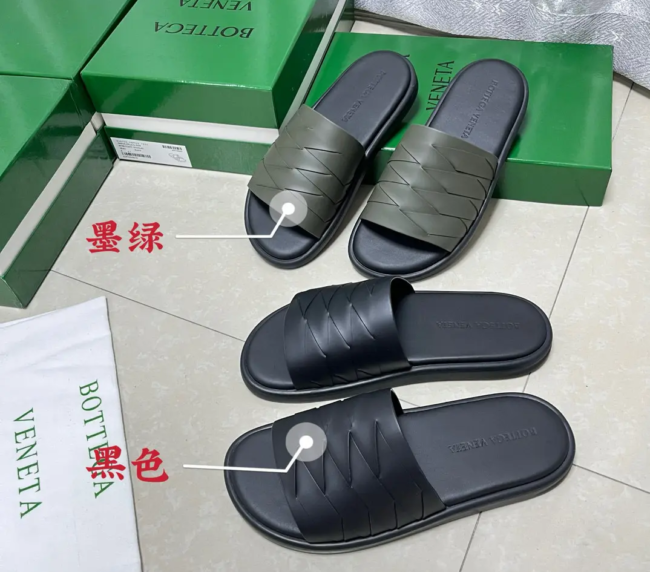 Bottega Veneta 2025 Wide One-Line Men's H Band Sandals