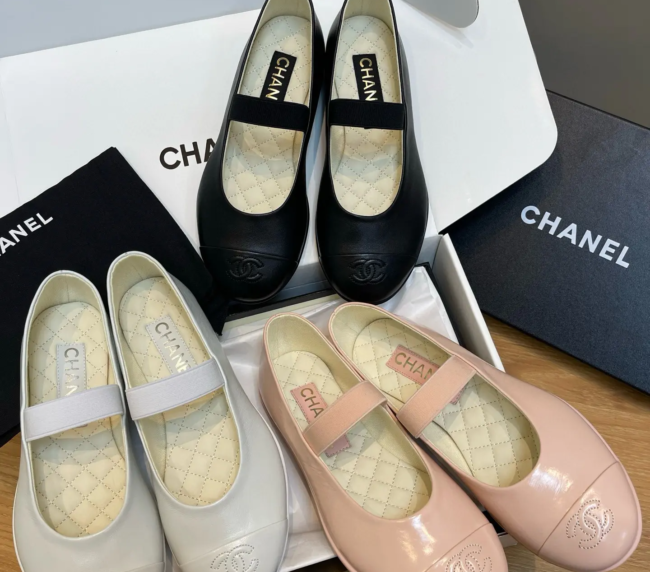 Chanel-inspired Mary Jane Flat Shoes