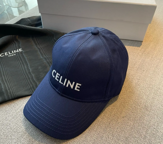 【CELINE】Classic C-letter embroidered baseball cap Top version (21)