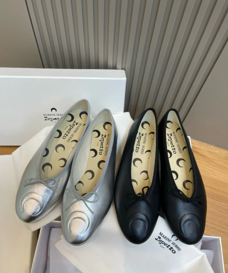【Marine Serre Repetto】Co-branded Flat-bottom Ballet Ballet Shoes​