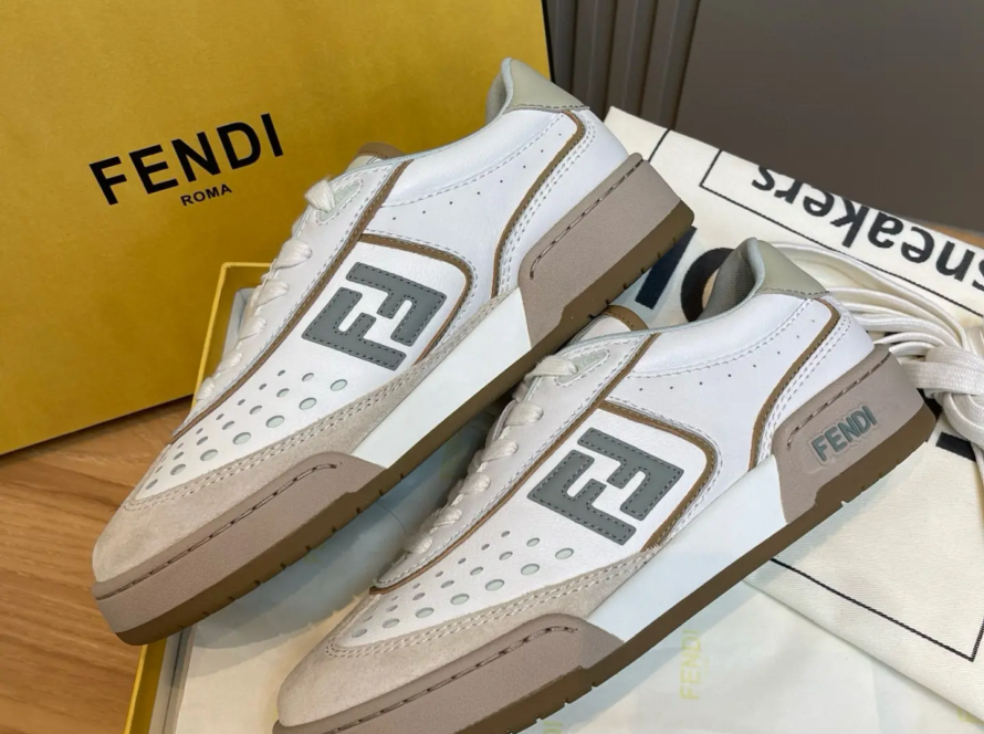 Fendi 2025 New Casual Shoes Vintage classic style (6)