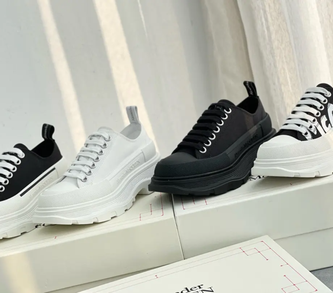 McQueen's Classic Canvas Sneakers